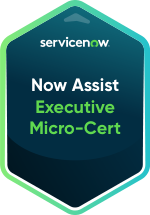 Now Assist Essential Micro Cert